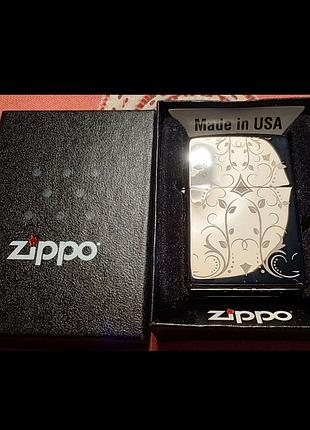 Запальничка zippo 28833 filigree pattern