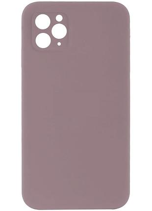 Чехол с защитой камеры silicone case full apple iphone 12 pro max blackcurrant