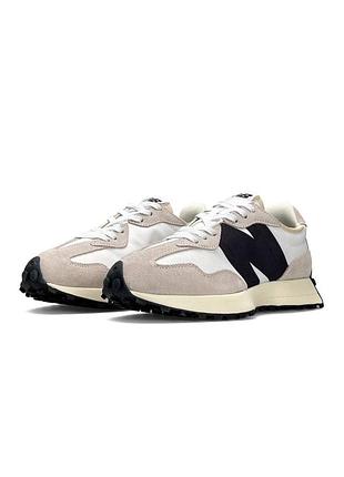 Жіночі кросівки new balance 327 grey white black