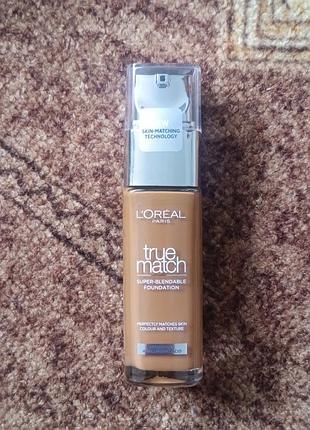 L'oreal paris true match тональный крем 9n темно бежевый новый