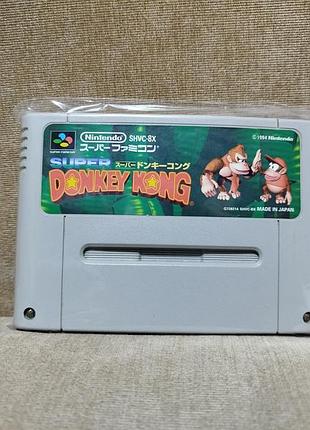 Гра для super famicom/ super nintendo super donkey kong (country)
