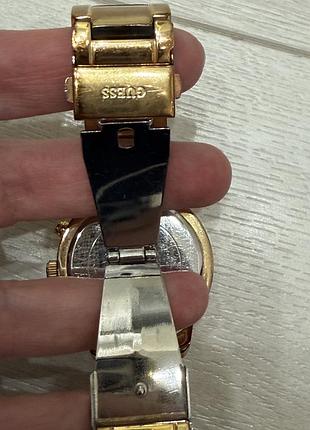 Годинник колір золото жіночий guess оригінал в ідеальному стані 7