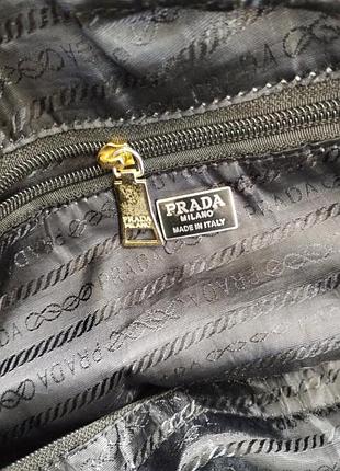 Сумка prada текстиль 10