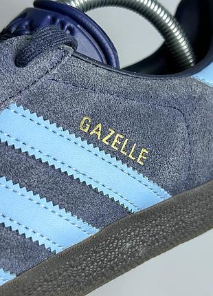 adidas gazelle silver green womens Adidas Gazelle Shadow Navy/Clear Blue/Gum – Stencil