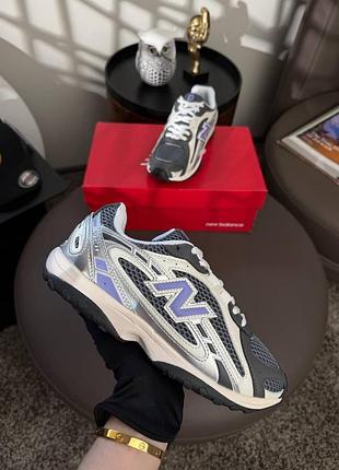 Женские кроссовки new balance 204l grey white metallic