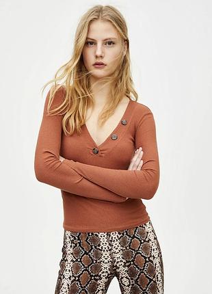 Лонг в рубчик от pull &amp; bear