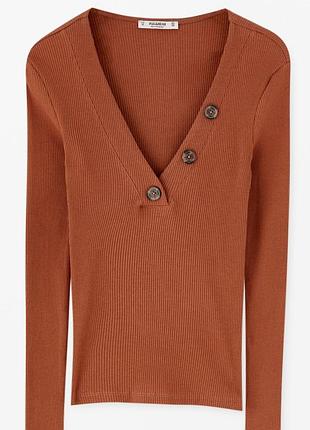 Лонг в рубчик от pull &amp; bear 4