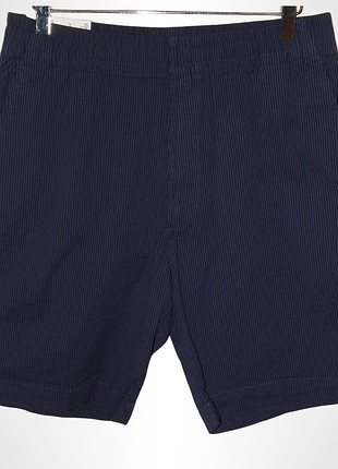 Эластичные шорты из ткани сирсакер uniqlo lounge shorts. size l/48. new