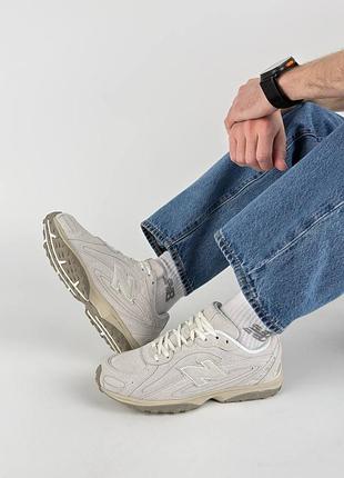 Мужские кроссовки new balance 204l beige