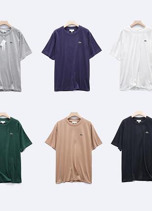 Мужская футболка lacoste с логотипом