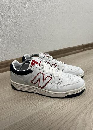 Чоловічі кросівки кеди new balance 480. натуральна шкіра, 44 розмір 28 см