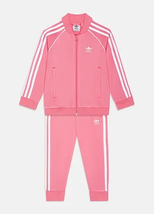 Дитячий спортивний костюм adidas originals рожевий 6-7 років