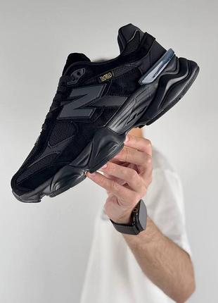Мужские кроссовки new balance 9060 black