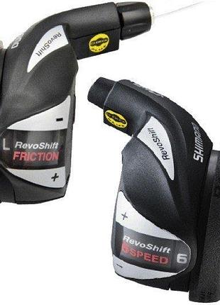 Манетки переключения shimano sl-rs36 revoshift 3x6-скор (лев+прав)