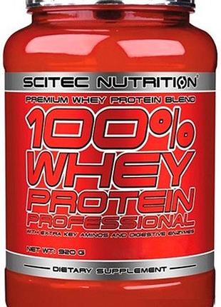 Протеин scitec nutrition 100% whey protein prof 920 г шоколад-орех (722334)