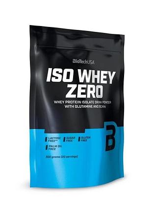 Протеїн biotech iso whey zero 454 грам солона карамель (383905)
