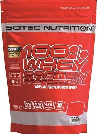 Протеин scitec nutrition 100% whey protein prof, 500 грамм шоколадное печенье - крем (298647)