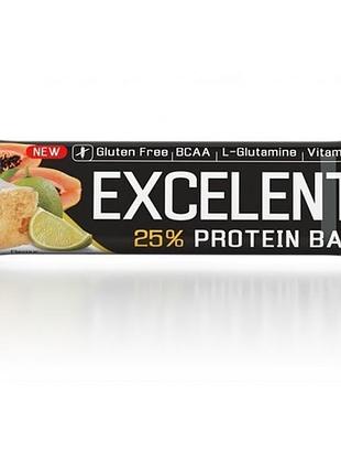 Спортивный батончик nutrend excelent protein bar, 85 грамм - лайм-папайя (720743)