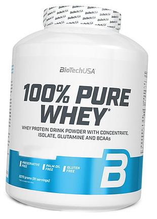 Протеїн biotech 100% pure whey 2.27 кг бурбон ванільний (708131)