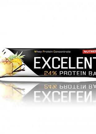 Спортивный батончик nutrend excelent protein bar, 85 грамм - ваниль с ананасом (720743)