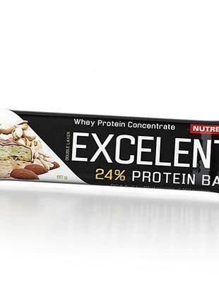 Спортивный батончик nutrend excelent protein bar, 85 грамм - миндаль-фисташки (720743)