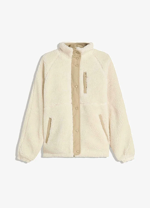 Стильная и теплая шерпа от bershka, размер xs, новая