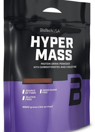 Гейнер biotech hyper mass 6.8 кг клубника (328860)