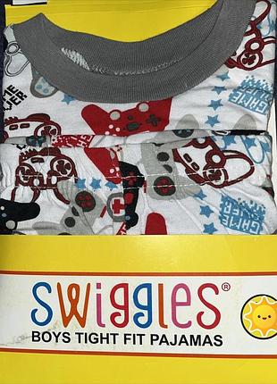 Комплект пижамы swiggles для мальчиков, размер 4/5, 2 предмета