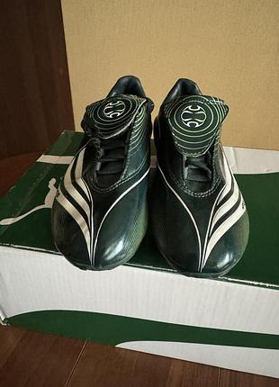 Винтажные детские футбольные бутсы adidas f10 trx fg
