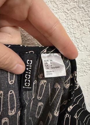 Сукня в принт h&m 5