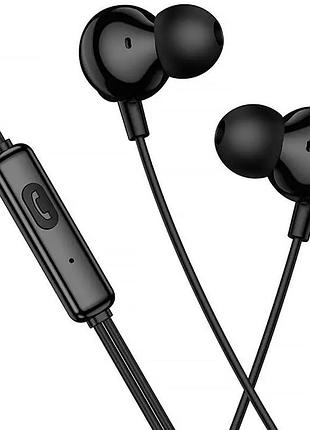 Стерео наушники hoco m117 type-c black