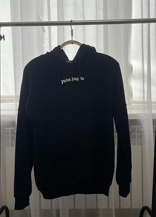 Худі palm angels l чорне бавовна
