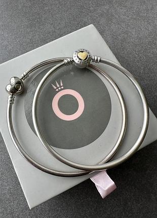 Браслет pandora оригінал, браслет бенг, пандора, срібло 925, прикраси,