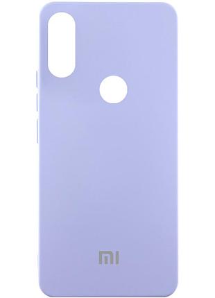 Чохол silicone cover lakshmi (aaa) with logo для xiaomi redmi note 7 / note 7 pro / note 7s бузковий / dasheen
