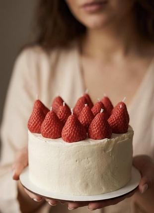 Свічки полуниці 🍓