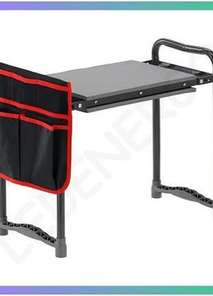 Розкладний табурет yato підставка під коліно для навантаження 150 кг 56x29x42,5 см
