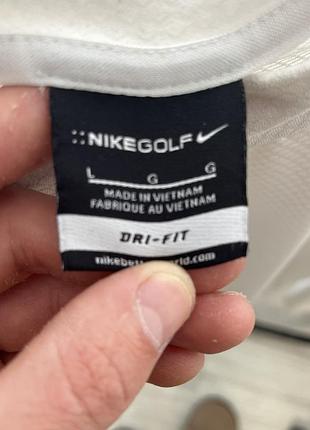 Лонгслів nike golf білий l 5