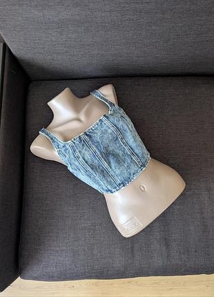 Джинсовий топ missguided