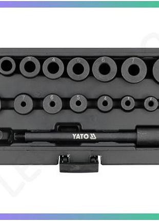 Набір інструментів для центрування дисків зчеплення yato 10,6-20 мм 13,7-26 мм 17 елементів для ремонту авто