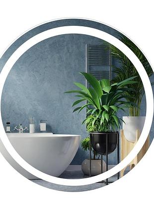 Зеркало unio mrr-09 rnd-s 700 x 700mm led fl с сенсором