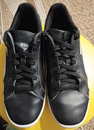 Кроссовки puma smash v 21 кожаные, демисезонные