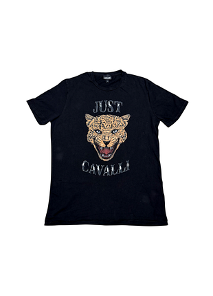 Чоловіча футболка just cavalli розмір м л чорна luxury made in italy