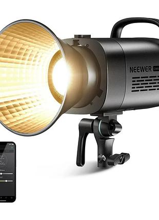 Двухцветный студийный видеосвет neewer cb60b 70w bi-color led video light (2700-6500k, app контроль, 2,4g)