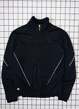 Куртка castelli mortirolo softshell на технологии windstopper велокуртка