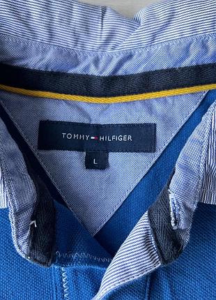 Теніска tommy  hilfiger синя 4