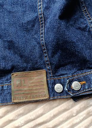 Куртка джинсова polo ralph lauren, розмір s-m 7