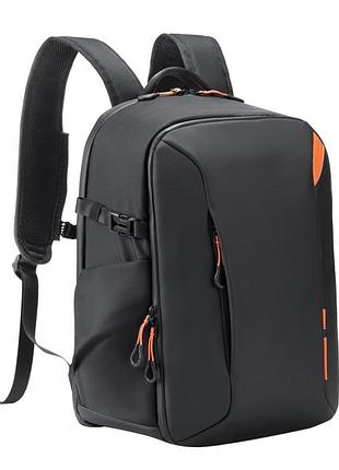 Профессиональный рюкзак для камеры, штатива, ноутбука k&f concept 25 л nature wander 25 (черный) (kf13.210)