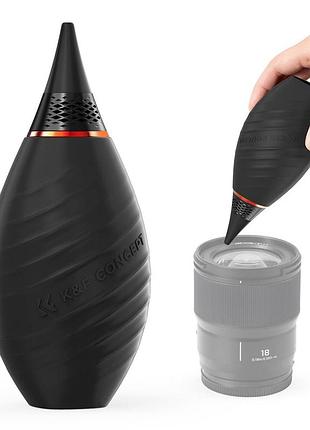 Воздушная груша с коротким наконечником k&f concept для чистки оптики, объективов (kf08.043)