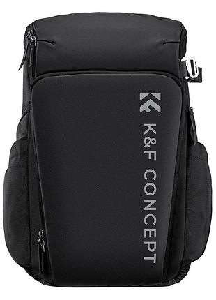 Профессиональный рюкзак для камеры, штатива, ноутбука k&f concept alpha air 25l nature wander 01 (черный)
