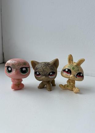 Колекційні фігурки littlest pet shop (lps) — квіткова серія (deco pets)